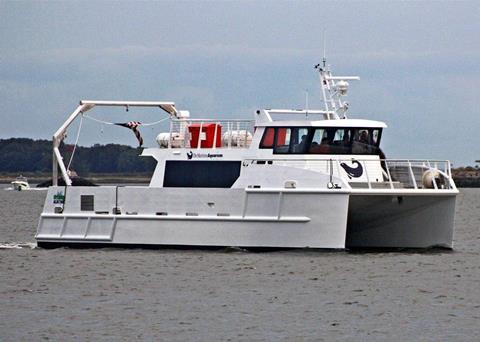 The Maritime Aquarium at Norwalk research vessel 'Spirit of the Sound' is equipped with BAE Systems HybriGen technology