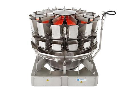 The new Ishida CCW-RV multihead weigher