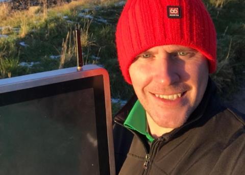 Gareth Hammond, VAKI area manager at MSD Animal Health UK Photo: VAKI