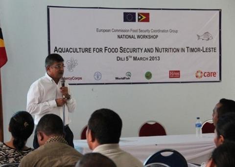 Hatchery opening signals future for aquaculture in Timor-Leste