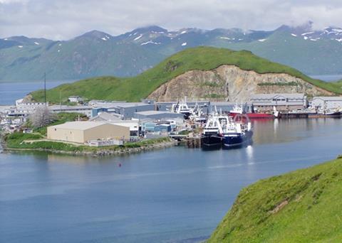 Dutch Harbor, the top port with the highest volume of catch this year. Credit: NOAA