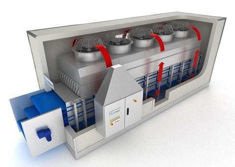 The triple belt Starlite HT chiller