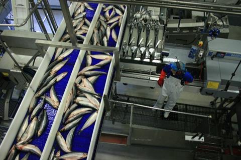 Herring production going well at Vopnafjördur. (Photo:HB Grandi/Jón Sigurðarson)