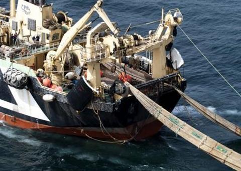 Supertrawler 'Abel Tasman' has been previously banned from operating for two years because of its affect on the dolphin population
