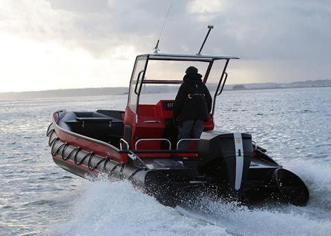 Marine Harvest Scotland has accepted its first OXE Diesel unit for service at one of its salmon farms