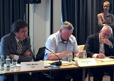 A joint declaration was signed on 14 April in The Hague