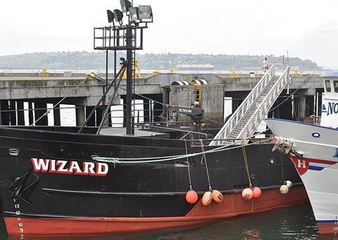 Keith Colburn’s crab fishing vessel, The Wizard. Credit: hawleyjr/CC BY-SA 2.0