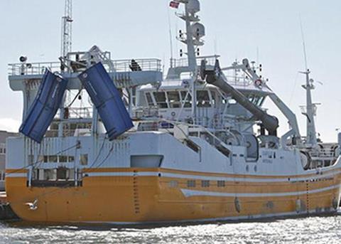 The Isafold now has a set of VF 15 when fishing in low waters for sand eel or sprat in the North Sea