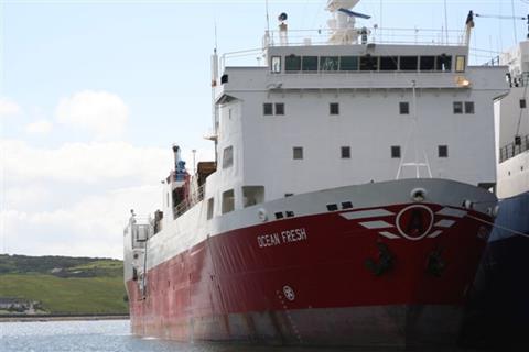 The Ocean Fresh factory ship.