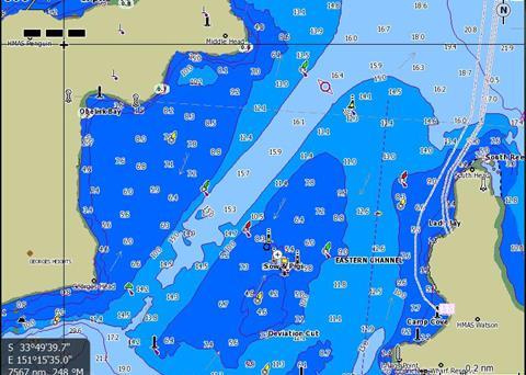 C-MAP MAX-N Wide screenshot