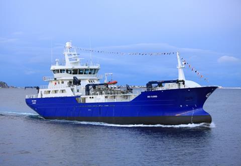 The recently delivered Ro Fjord (Photo: Harald M Valderhaug, courtesy of Cummins Marine)