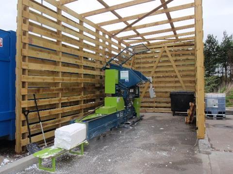 Farne’s Greenbank compactor has processed more than 45,000 fish boxes since February.