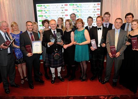 The Lossie Seafoods team at the Highlands & Islands Food & Drink Awards