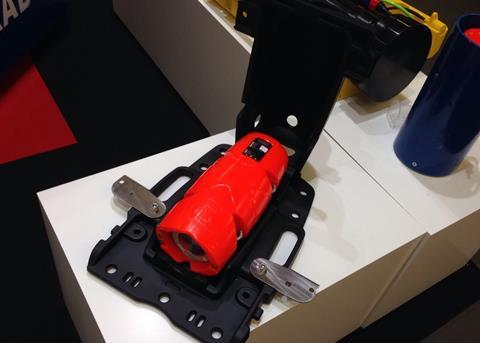 The new Simrad PX Trawleye on display at Nor-Fishing