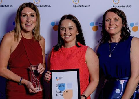 Scottish Sea Farms collecting awards