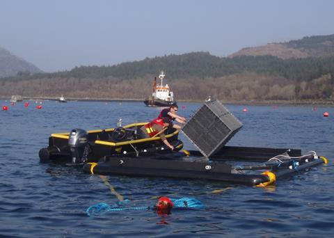 Fusion Marine’s production raft