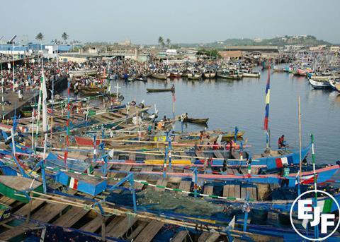 Transparency is needed to stop illegal practices in the Ghanaian fishing industry, according to the EJF Photo: EJF