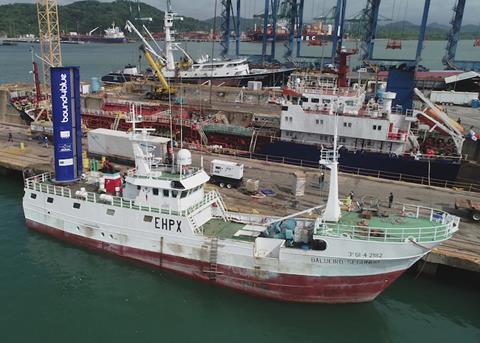 Sail technology comes to fishing