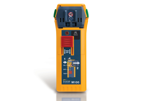 The M100 Maritime Survivor Locating Device will be introduced at Skipper Expo Int. Aberdeen