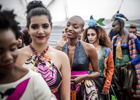 Fish skin leather rocks Nairobi’s catwalks