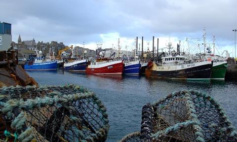 Scotland's fishing fleet comprised 2,174 vessels in 2009.