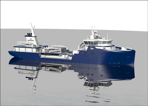 Bakkafrost has ordered a live fish carrier from Rolls-Royce