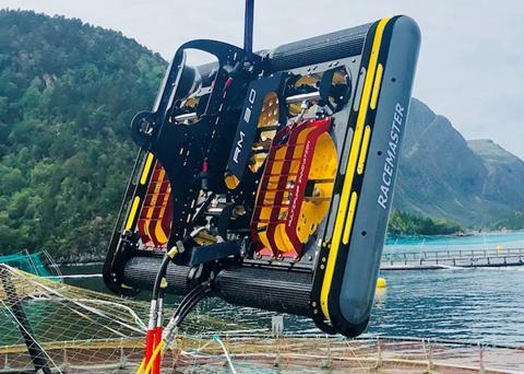Johnson Marine has bought net cleaning robots from MPI Photo: MPI