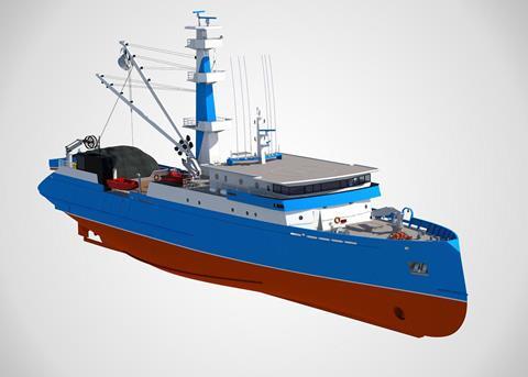 80m freezer tuna purse seiner