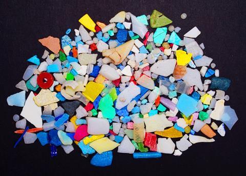 When discarded in the marine environment, plastic garbage can become an environmental and health hazard. Credit: Wolfram Burner/CC BY-NC 2.0, via Flickr