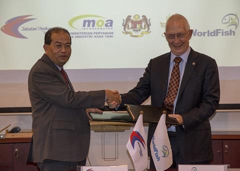 DoF Malaysia and WorldFish sign research agreement Photo: Jeya Jeevan/WorldFish