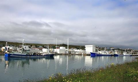 Vopnafjörður harbour. (Photo: HB Grandi/ Jón Sigurðarson)