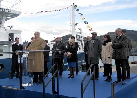 ‘Izaro’ was delivered following its inauguration in Spain