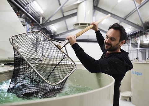 BioMar has added a new production line to its facility in Brande Photo: BioMar