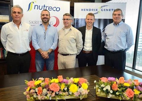 Hendrix Genetics has opened a new shrimp hatchery in Ecuador Photo: Skretting