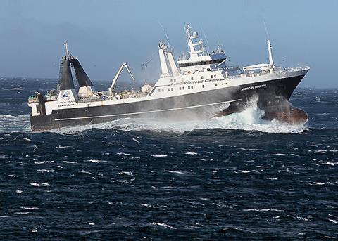 Factory trawler hit by Covid-19 outbreak