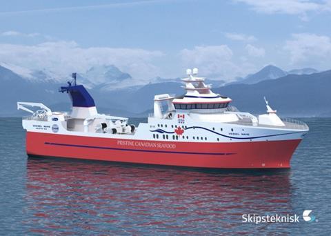 Tersan has signed a contract for an Arctic freezer trawler for Ocean Prawns Photo: Skipsteknik
