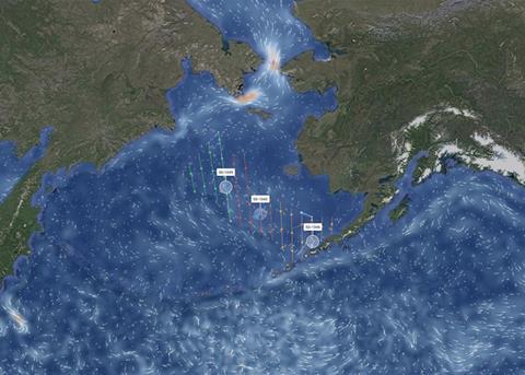 Saildrones are being used to monitor pollock in the Bering Sea Photo: Saildrone