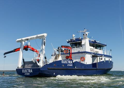 Electra from Baltic Workboats has been delivered to Stockholm University