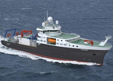 Wärtsilä will supply the propulsion solution for the UK’s new research vessel to be operated by the NERC