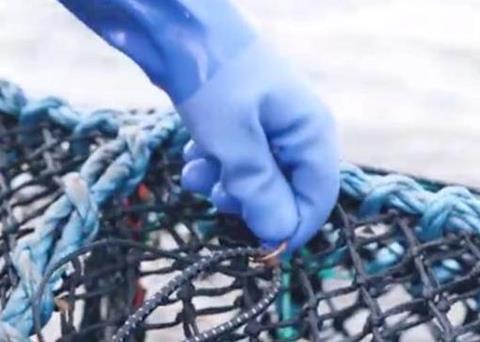 Fast degrading hooks are being trialled for escape hatches on lobster pots