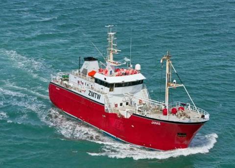 New Zealand longliner ‘Janas’ is owned and operated by Talley’s Ltd
