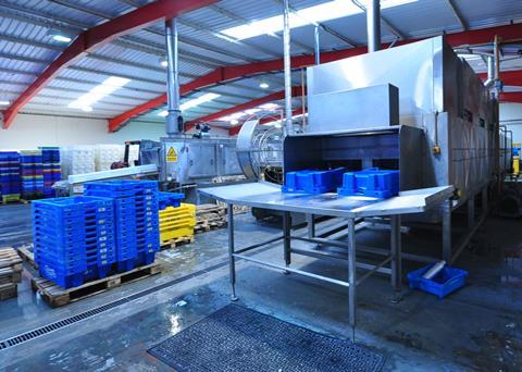 The Grimsby wash plant