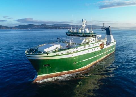 First of shrimper pair from Vigo yard