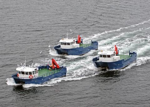 Five working catamarans for have been ordered for the Norwegian aquaculture industry