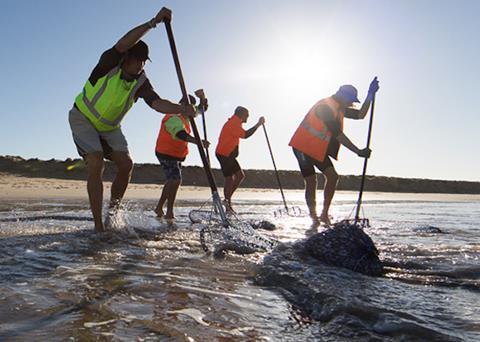 Goolwa PipiCo is partnering with the Ngarrindjeri people to bring wild caught pipi to the global market Photo: Jacqui Way Photography