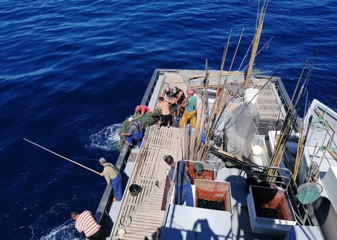 Tuna fishers in the Azores will compete to collect ghost gear Photo: IPNLF
