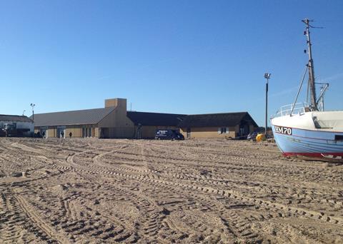 The new fish warehouse