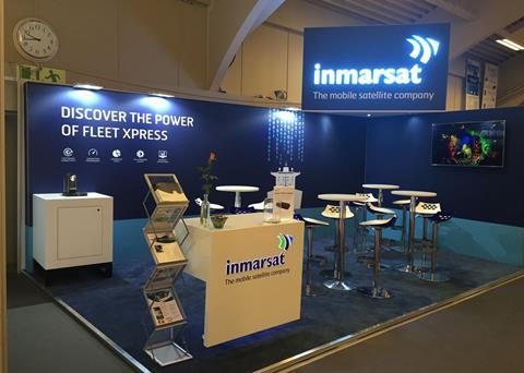 Inmarsat at Nor-Fishing in August 2016 Photo: @InmarsatGlobal