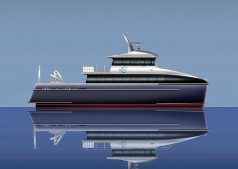 Baltic Workboats is building its first ever catamaran