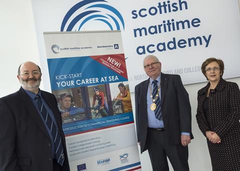 The SFF is working with the Academy to encourage a new generation of fishermen or women to go to sea
